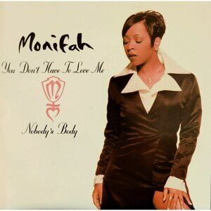 Monifah "You Don"t Have To Love Me" " Nobody's Body" Music CD 1996  37371cd